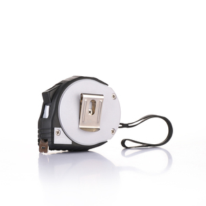 Công cụ đo lường màu đen kích thước lớn thép Băng biện pháp 25ft Băng biện pháp với dây đeo cao su - Product Image 2