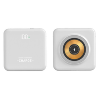 Nouvelle batterie externe magnétique sans fil portable OEM 2024 de 10000 mAh avec entrée Type-C, charge rapide, design ultra fin