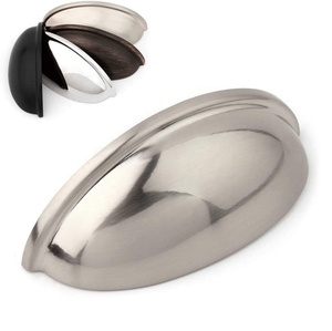 Tủ Phần Cứng Antique <span class=keywords><strong>Bronze</strong></span> <span class=keywords><strong>Bin</strong></span> Cup Ngăn Kéo Tay Cầm Kéo-3 "Inch (76 Mm) Lỗ Trung Tâm - Product Image 3