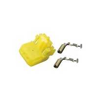 2 broches jaune trou de prise airbag airbag deux connecteur d'accouplement avec bornes DJ7027Y-0.6-21 2 P