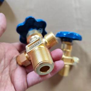 Vannes de cylindre de gaz industrielles standard américaines CGA540, vannes de régulation de pression pour tête de cylindre d'oxygène - Product Image 4