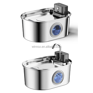 <span class=keywords><strong>Fontaine</strong></span> <span class=keywords><strong>à</strong></span> <span class=keywords><strong>eau</strong></span> pour <span class=keywords><strong>chat</strong></span> sans fil 3.2L <span class=keywords><strong>Fontaine</strong></span> <span class=keywords><strong>à</strong></span> <span class=keywords><strong>eau</strong></span> pour <span class=keywords><strong>chat</strong></span> en acier inoxydable rechargeable <span class=keywords><strong>Fontaine</strong></span> pour chien sans fil avec batterie 4200 Mah - Product Image 3