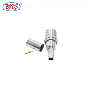 יצרן ספקי <span class=keywords><strong>qma</strong></span> זכר מחבר תקע crimp עבור bjr195 rg58 rg200 rg400 rg140 rf coaxial מחבר כבל קואקסיאלי Rf במלאי - Product Image 5