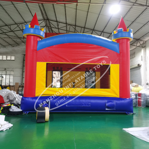 Château <span class=keywords><strong>gonflable</strong></span> de maison médiévale classique multicolore de rebond à vendre - Product Image 4