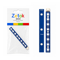 Módulo de Pantalla LED RGB Zetok, Kit de Bloques de Construcción Electrónicos para Kit de Iniciación Arduino y Educación STEM