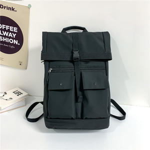 Custom Custom Logo Simple Waterproof Compartment Usb Charging Business Travel Laptop <b>Backpack</b> M - Product Image 5