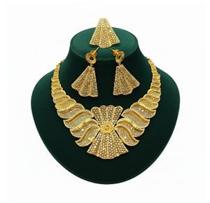 Conjunto de Joyería de Moda de 4 Piezas con un Precioso Collar, Gargantilla y Collar con Placa, Perfecto para Uso Diario - Product Image 6