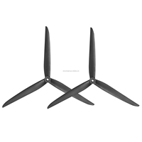 Hélice renforcée en fibre de carbone 1573 15x7.3x3 à 3 pales, stable et à faible bruit, pour drone DIY
