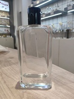 Flacon de parfum en verre transparent de haute qualité, carré ou ovale, vide, avec atomiseur et divers bouchons pour l'emballage de parfums – Prix usine