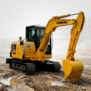 Excavatrice Komatsu pc58 d'occasion de marque japonaise, modèle 2020, 29,1 kW, certification CE EPA, capacité de godet de 0,18 m³, bon état, pc35 pc45 pc55 - Product Image 1