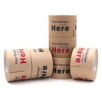 Emballage personnalisé avec logo imprimé, emballage en papier kraft personnalisé, ruban adhésif personnalisé avec impression de logo 4 cm 4713