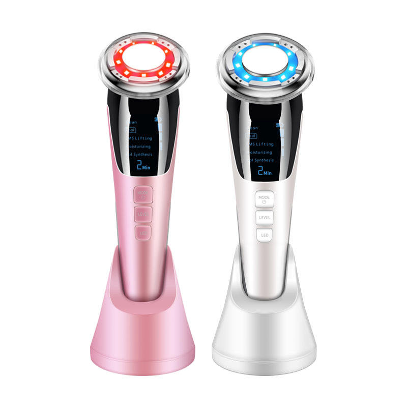 Dropshipping OEM Beauty Private Label Rf Photon Lifting Device Care Face Massager Beauty Device USB beauty products for women