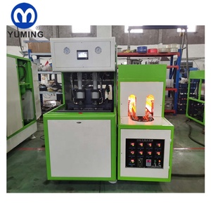 סין יצרן פלסטיק 5L 10 ליטר חצי אוטומטי בקבוק PET נושבת מכונה מחיר - Product Image 1