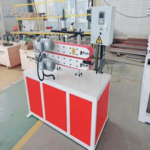 Ligne d'extrusion de profilés de fenêtres et de portes en <span class=keywords><strong>PVC</strong></span>, haute productivité, double vis, moule personnalisé avec capacité de pelletisation - Product Image 6