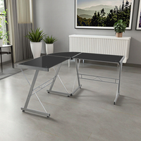 Bureau d'ordinateur en forme de L, nouveau, prix raisonnable, table de jeu compacte pour ordinateur portable