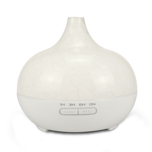 Diffuseur d'arômes ultrasonique à sept couleurs 400 ml avec lumière LED pour usage domestique et commercial - Product Image 1
