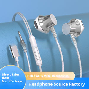 Auricolari da Gaming Stereo 9D Cablati Tipo-C 3.5mm con <span class=keywords><strong>Microfono</strong></span>, <span class=keywords><strong>Cuffie</strong></span> In-Ear HiFi Bass <span class=keywords><strong>per</strong></span> Samsung - Product Image 1