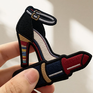 Patchs thermocollants tendance et écologiques brodés de fleurs et de cœurs pour vêtements, accessoires, chapeaux et jeans - Product Image 6