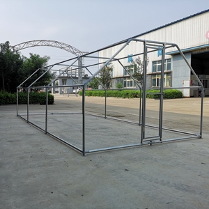 Pollaio Portatile da Giardino in Tubo Galvanizzato Struttura Calpestabile - Product Image 2