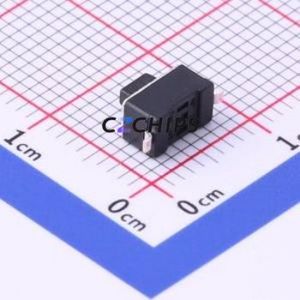 TS-1101S-B-B-B-B-A Tactile Switch SMD,6x3.5mm Switch Single Pole Single Throw Rectangle Button 1.68N Vertical Mount - Product Image 2