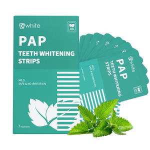 Groothandel Mint Tanden Whitening Gel Strips Met Prive Logo Home Bleken Orale Product - Product Image 1