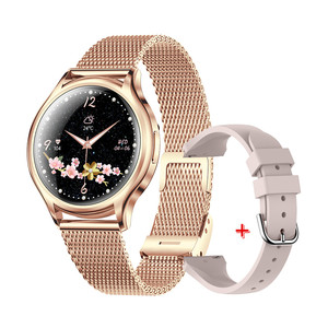 Reloj inteligente CF39 para mujer, pantalla TFT redonda completamente táctil, resistente al agua, IP67, recordatorio de llamadas y salud, reloj inteligente deportivo para mujer - Product Image 1