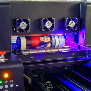 Volautomatische Uv Printer Laser Draagbare Fotoprinter A3 Uv Flatbed Printer