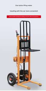 Maoxiang Nuevo 200kg Apilador eléctrico 400kg <span class=keywords><strong>Mini</strong></span> Elevador Carretilla elevadora con 1 año de garantía - Product Image 2