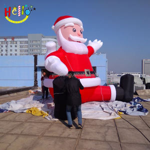 <span class=keywords><strong>Barbe</strong></span> longue réutilisable et <span class=keywords><strong>barbe</strong></span> blanche Père Noël gonflable drôle - Product Image 2