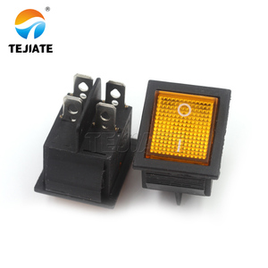 Китайский лодочный коромысло, 6-контактный 4-контактный кнопочный переключатель, два трехпозиционных переключателя мощности KCD4 16A, судовой переключатель - Product Image 2