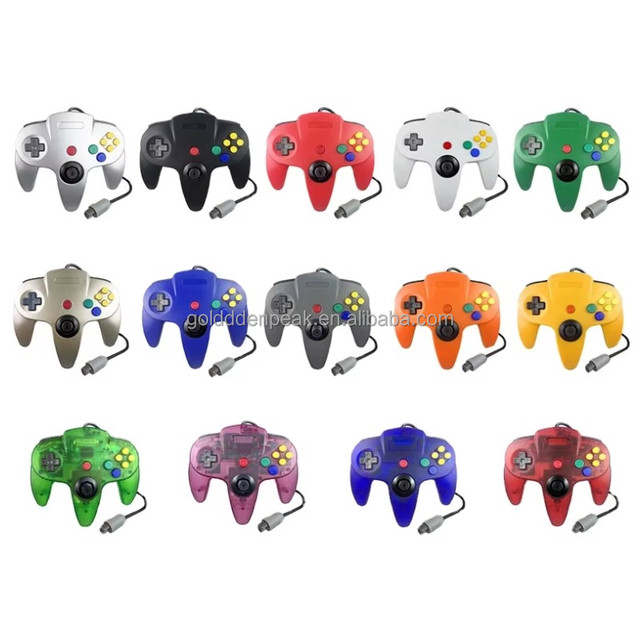 Classic for Nintendo 64 Gamepad Vibration Motor Console Port Joystick N64 Controller Manette Mando