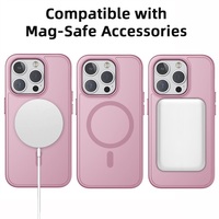Étui de protection magnétique antichoc de luxe en TPU pour PC avec recharge sans fil de haute qualité pour 13/14/15 Pro Max Plus