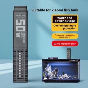 แท่งทำความร้อนสำหรับ<span class=keywords><strong>ตู้</strong></span><span class=keywords><strong>ปลา</strong></span>อัจฉริยะ ควบคุมอุณหภูมิคงที่ ดีไซน์เรขาคณิต เครื่องทำความร้อนของแท้ - Product Image 1