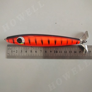 Leurre de pêche Top Water 165mm Whopper Plopper <span class=keywords><strong>Choppo</strong></span>, leurre dur avec hélice rotative pour la pêche à la traîne en eau salée du marlin - Product Image 4