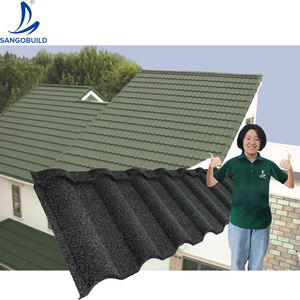 กระเบื้องหลังคาโลหะเคลือบหินสีลอนลูกฟูกอะลูซิงค์จากนิวซีแลนด์ CE Villa Tejas Tuile Toiture ขายส่ง - Product Image 3