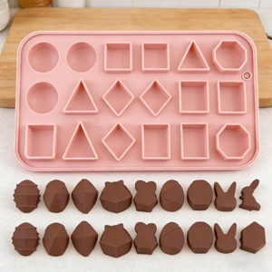 Moule en silicone pour chocolat de Pâques, forme œuf, chat, chien, ustensiles de cuisson de haute qualité, plateaux, outils à gâteau, vente chaude - Product Image 5