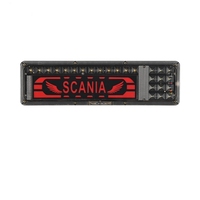 Ensemble de feux arrière de camion à lettres personnalisées LED, feux de remorque, haute qualité, 12V24V, marqueur CIMC, système de feux arrière de camion à lumière unique