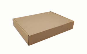 36*26*6Cm Miễn Phí Mẫu Bán Buôn Sóng Máy Bay Hộp Giấy Kraft Hộp Màu Nâu Trọng Lượng Nhẹ Vận Chuyển Máy Bay Hộp Trong Kho - Product Image 4