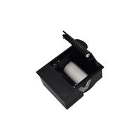 Módulo de Impresora de Panel Pequeño Blanco y Negro de 58 mm, Impresora Térmica Integrada de Recibos y Códigos de Barras con USB+RS232/TTL