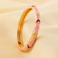 Bracelet en alliage de style chinois pour femmes, inspiré de la créativité culturelle du Musée du Palais, hypoallergénique et résistant à la décoloration