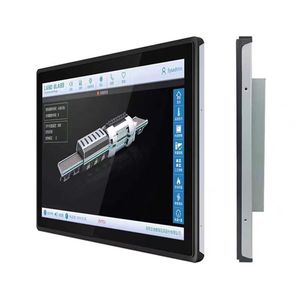 Monitor a pannello industriale incorporato da 43 pollici con schermo Touch Screen capacitivo a 10 punti Display Query Android Stock in alluminio - Product Image 2