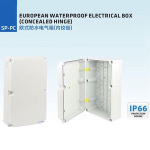 Saip ABS PC <span class=keywords><strong>PVC</strong></span> điện hộp nối nhựa Bảng điều khiển bao vây hộp nhựa để cung cấp điện - Product Image 6