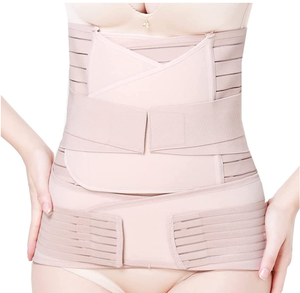 Envoltura de banda para el vientre posparto 3 en 1, aglutinante Abdominal, faja de compresión de Sección C para después de la cirugía - Product Image 4