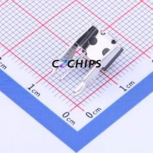 K2-1102BG-E4CW-01 Tactile Switch Bent Lead Through Hole,6x6mm Switch 2.5N Right Angle Insert 6mm 6mm - Product Image 2