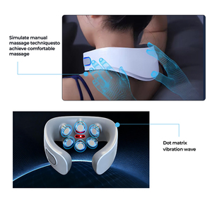 Nuovo <span class=keywords><strong>Massaggiatore</strong></span> Intelligente di Design a Forma di U con Compressione Riscaldante Elettrico EMS per <span class=keywords><strong>Cervicale</strong></span>, <span class=keywords><strong>Collo</strong></span> e Spalle - Product Image 6