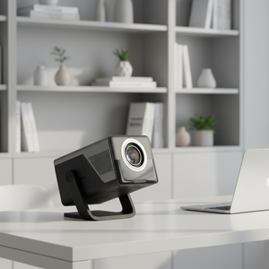 X7AR โปรเจคเตอร์แอลอีดีแนวตั้งอัตโนมัติพร้อม1080P ดีไซน์พกพาและแอนดรอยด์14ชิ้นสำหรับห้องเรียนและห้องประชุม - Product Image 1