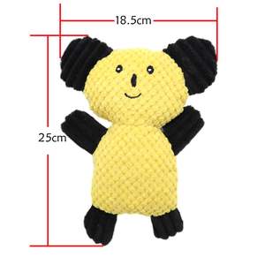 Üretici en popüler peluş dolması hayvan Panda ve silah ve bacaklar ile ayı oyuncaklar gıcırtılı dayanıklı çiğnemek bulmaca köpek oyuncaklar - Product Image 5