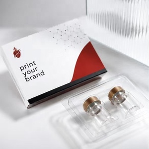 <span class=keywords><strong>Caja</strong></span> <span class=keywords><strong>de</strong></span> Embalaje <span class=keywords><strong>de</strong></span> Papel Plegable para Viales <span class=keywords><strong>de</strong></span> 3 ml, Personalizable, para Medicamentos Farmacéuticos, con Bandeja <span class=keywords><strong>de</strong></span> Plástico - Product Image 1