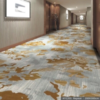 Moquette en nylon de luxe pour hôtel, moquette murale pour hall d'hôtel, moquette murale pour chambre à coucher