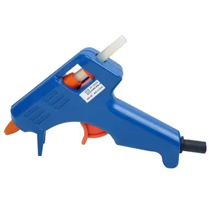 Kit d'outils de réparation domestique professionnel, Mini pistolet à colle thermofusible sans fil au Lithium et silicone avec bâtons de colle et Certification